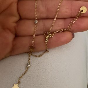 Alternative view of Yıldız Taşlı Y Zincir Kolye