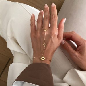 Kutup Yıldız Detay Gold Çelik Şahmeran